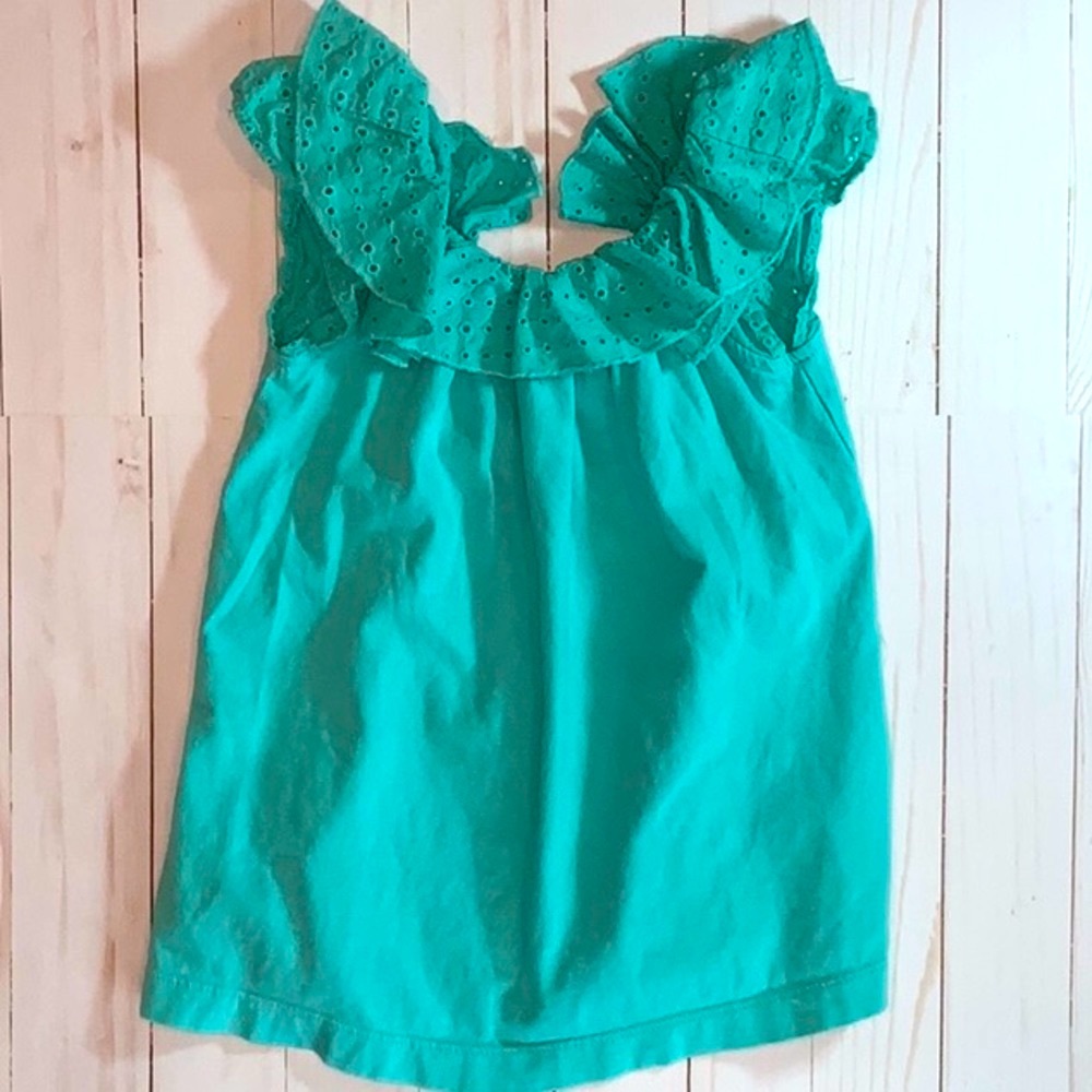 * Bundle Special 4/$20  *  Embroidered Ruffled Shirt by GAP